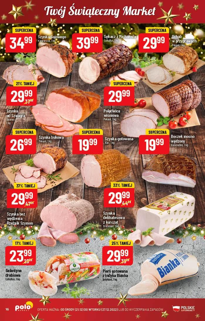 Gazetka promocyjna POLOmarket str. 16