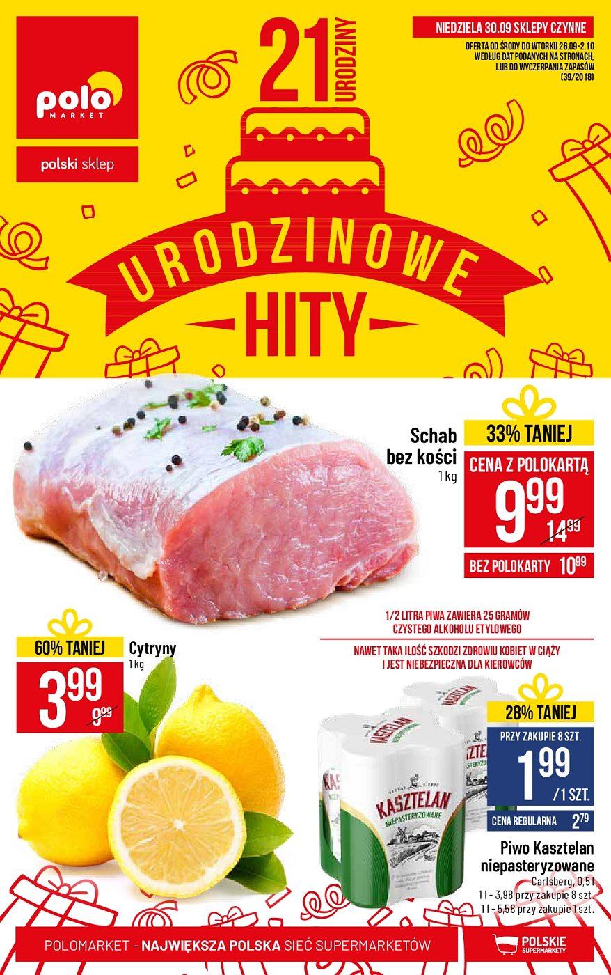 Gazetka promocyjna POLOmarket str. 1