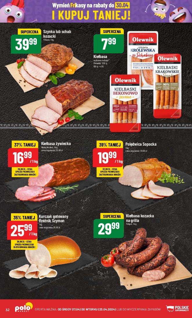 Gazetka promocyjna POLOmarket str. 32