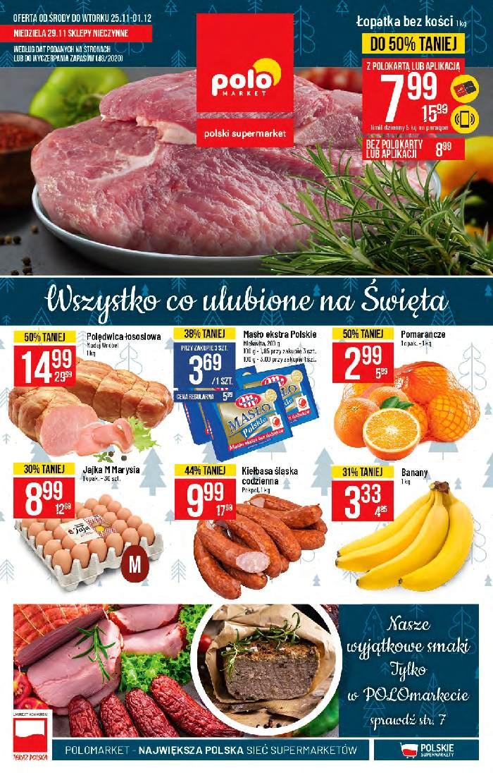 Gazetka promocyjna POLOmarket str. 1