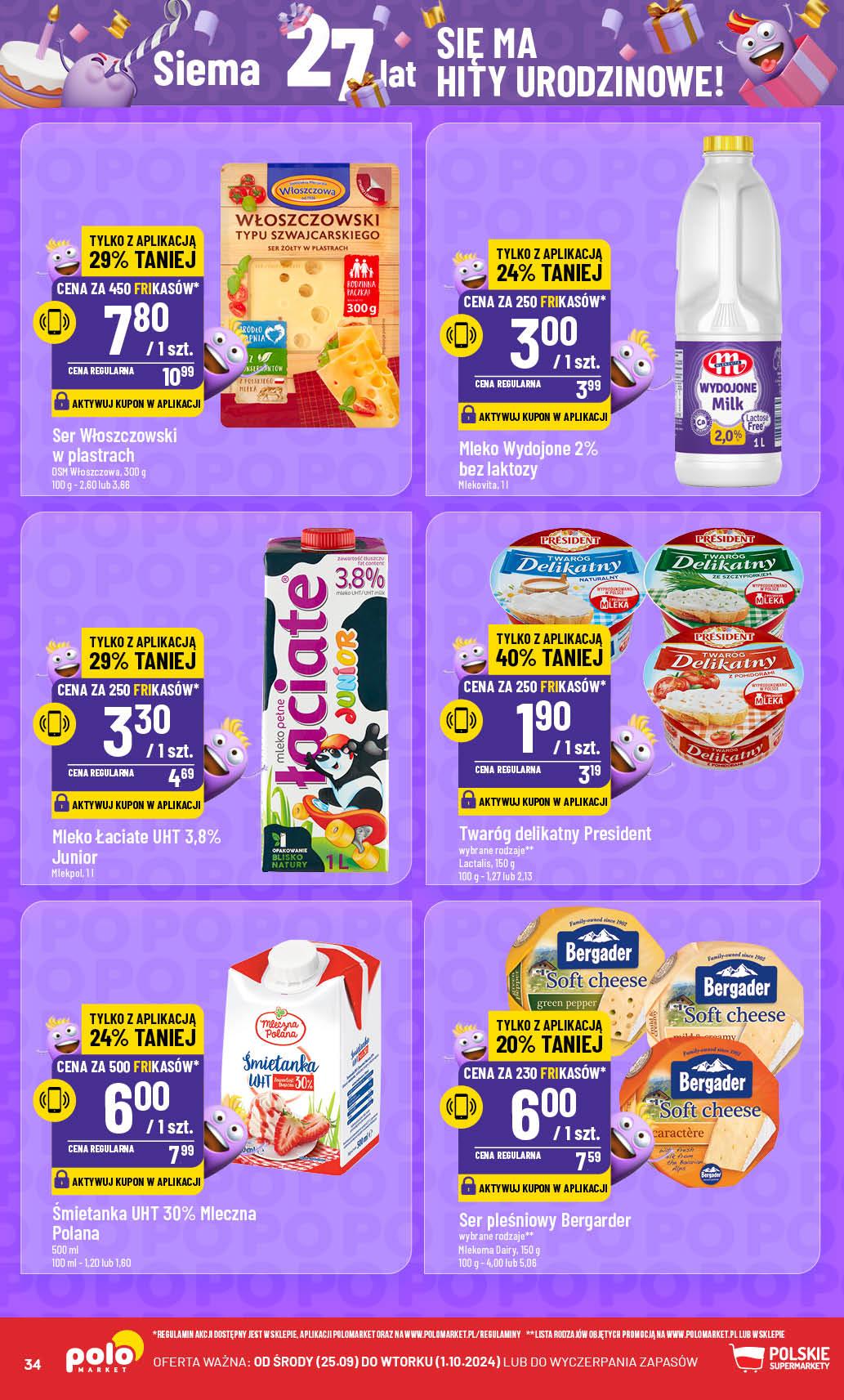 Gazetka promocyjna POLOmarket str. 34
