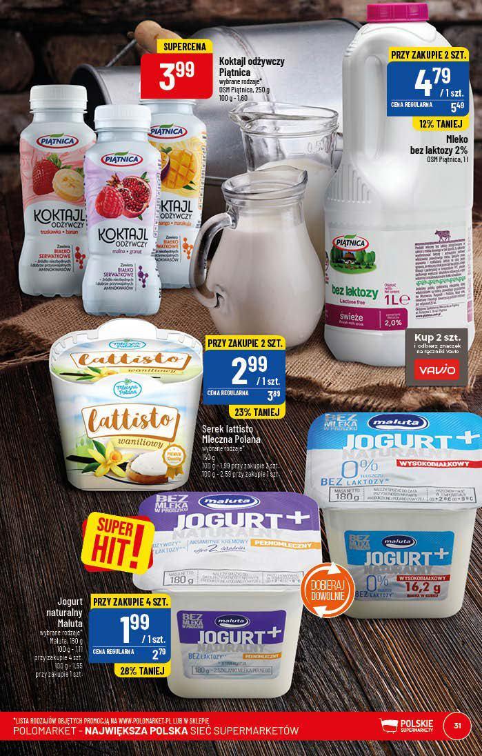 Gazetka promocyjna POLOmarket str. 31