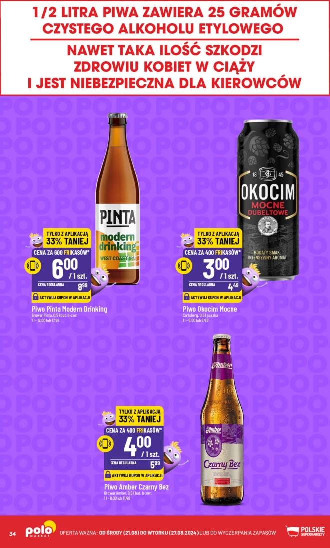 Gazetka promocyjna POLOmarket str. 34
