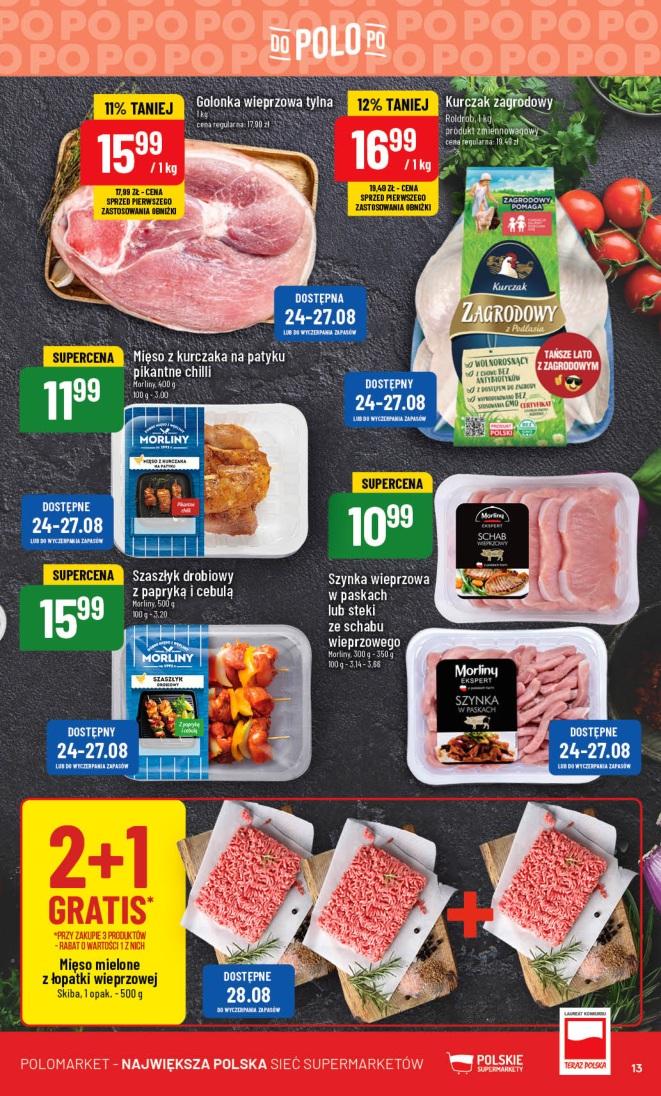 Gazetka promocyjna POLOmarket str. 13