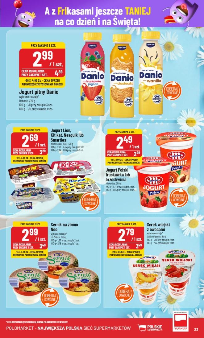 Gazetka promocyjna POLOmarket str. 33