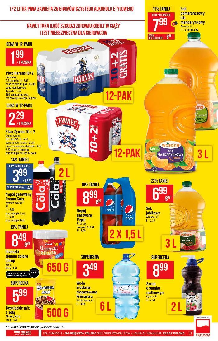 Gazetka promocyjna POLOmarket str. 21