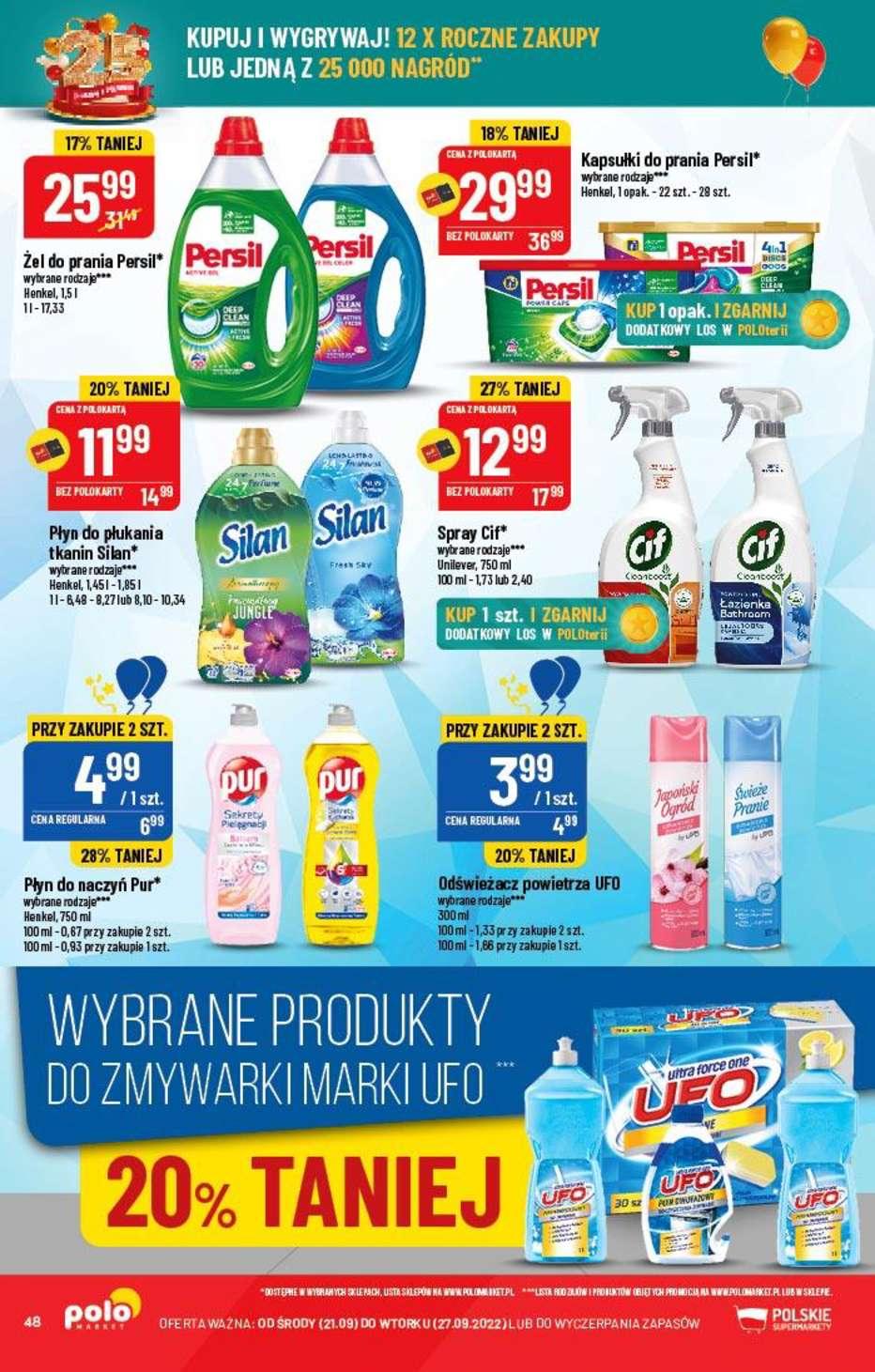Gazetka promocyjna POLOmarket str. 48