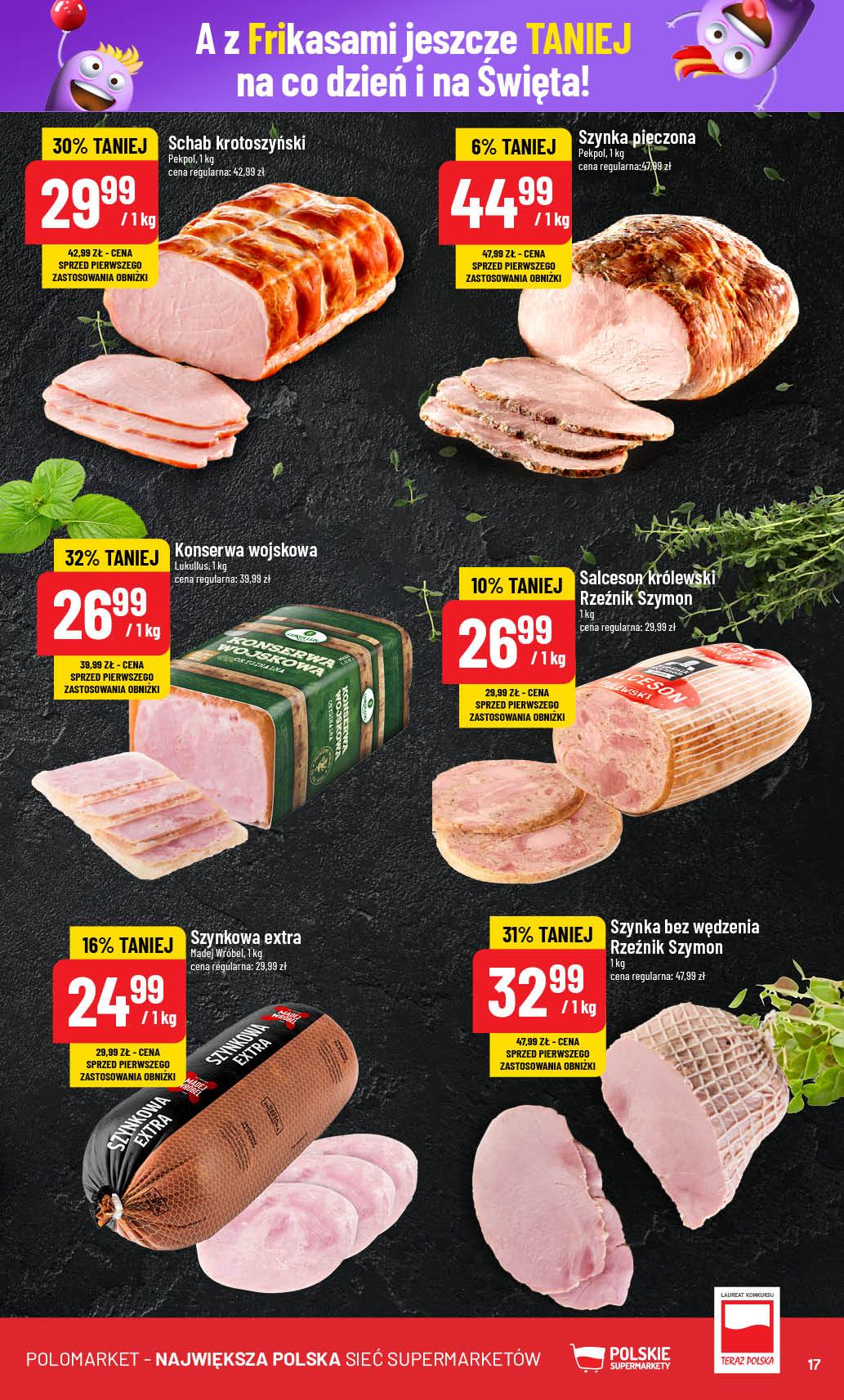 Gazetka promocyjna POLOmarket str. 17