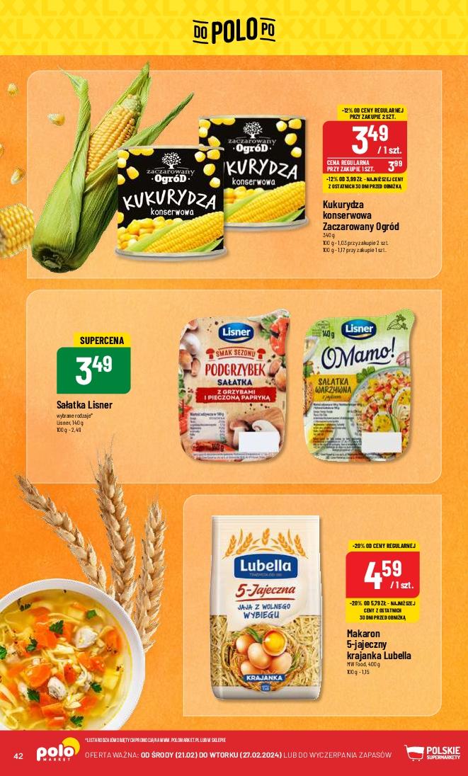 Gazetka promocyjna POLOmarket str. 42
