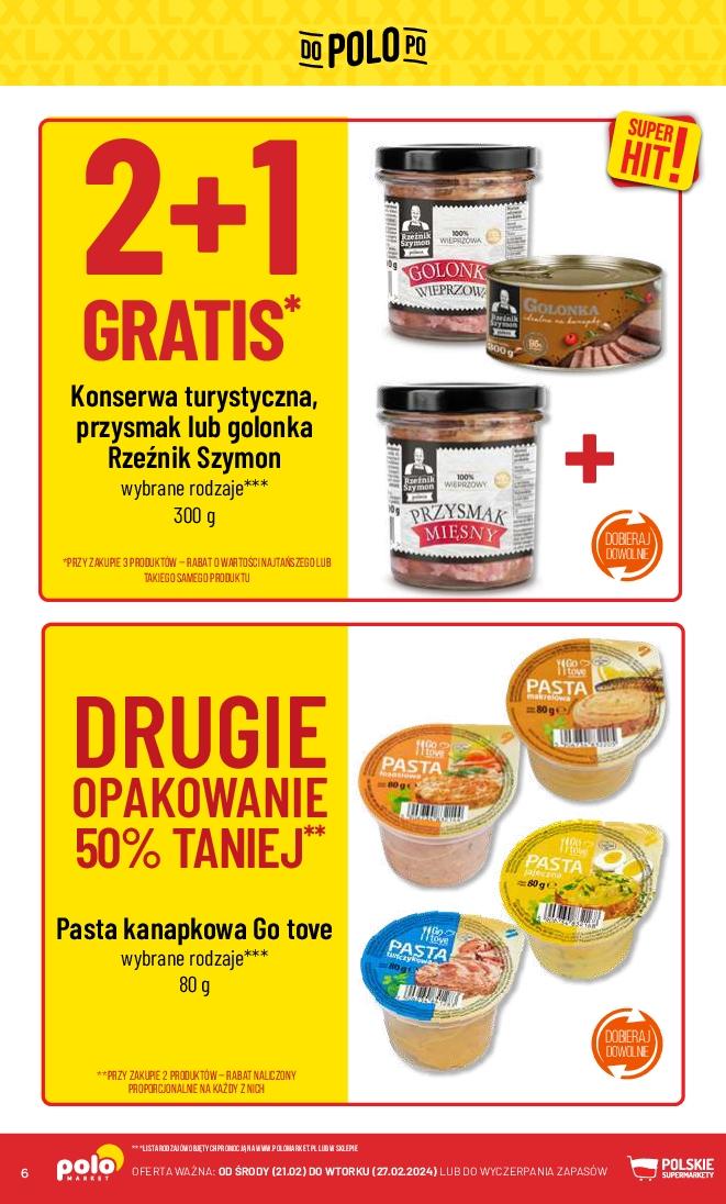 Gazetka promocyjna POLOmarket str. 6