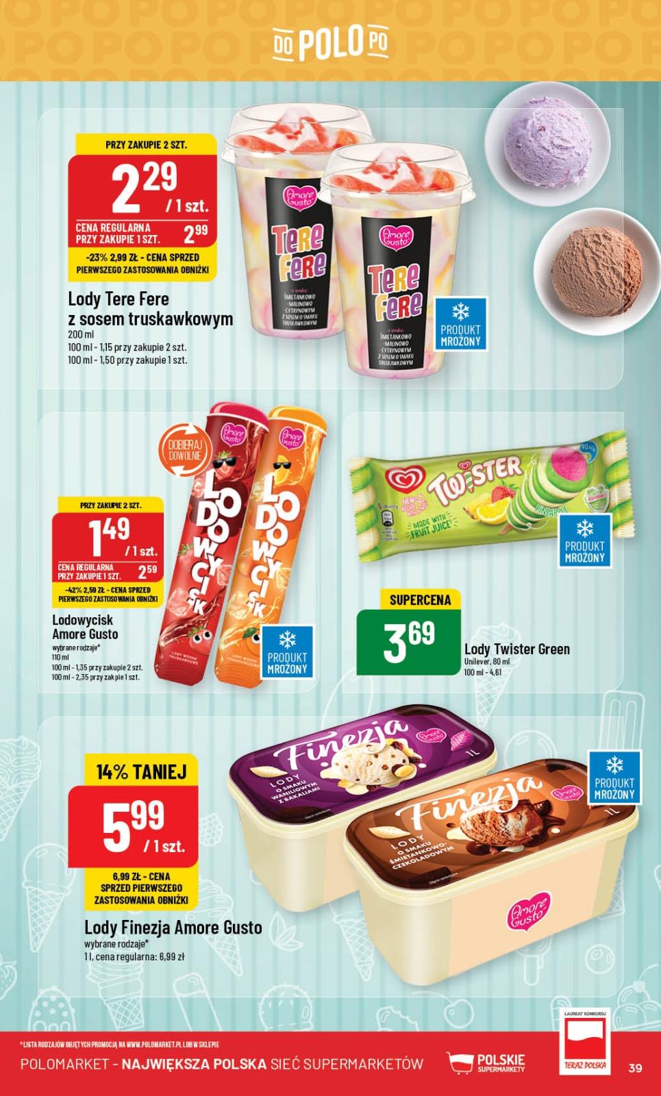 Gazetka promocyjna POLOmarket str. 39