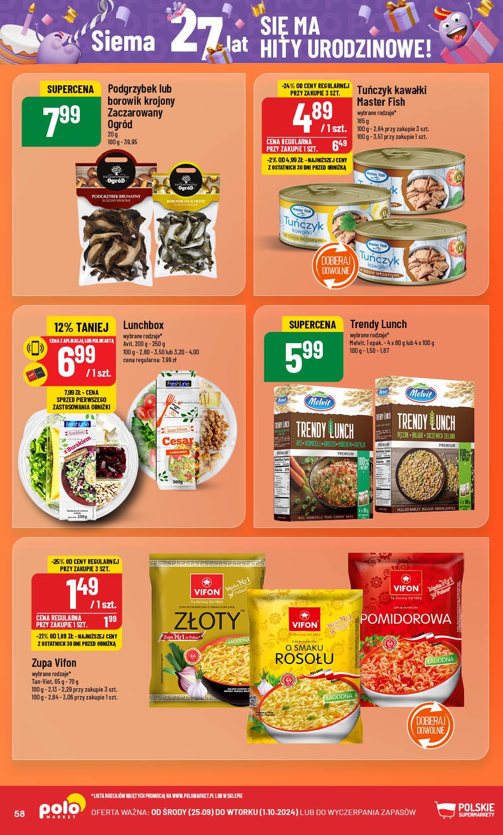 Gazetka promocyjna POLOmarket str. 58