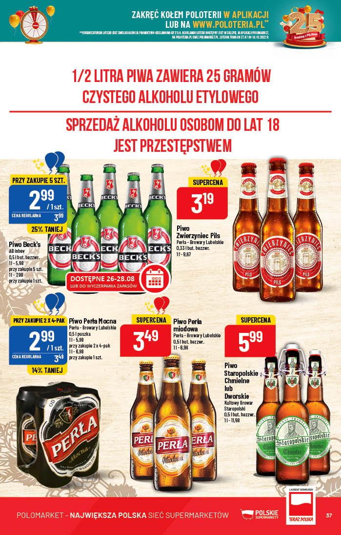 Gazetka promocyjna POLOmarket str. 37