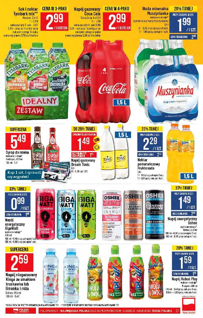 Gazetka promocyjna POLOmarket str. 21