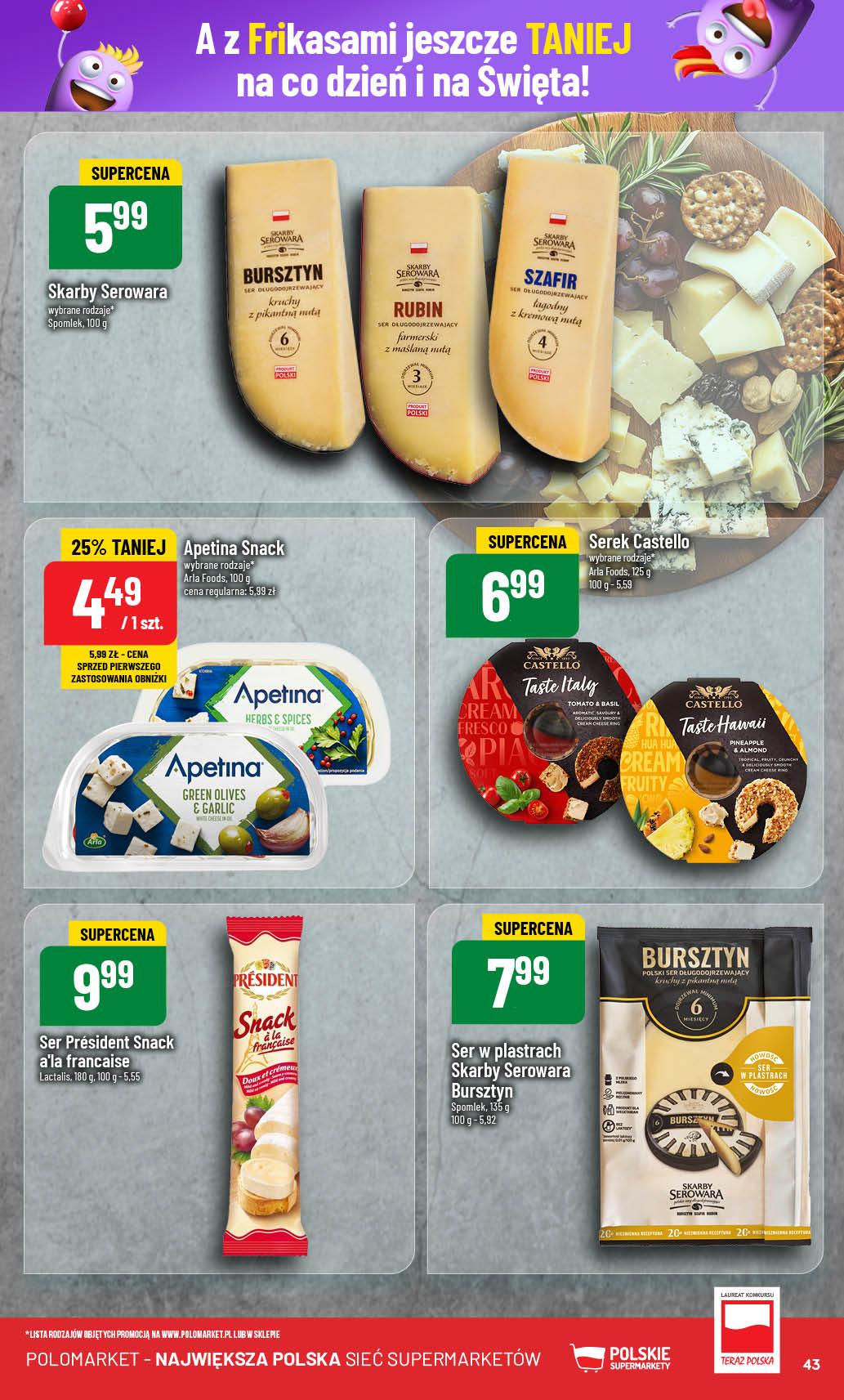 Gazetka promocyjna POLOmarket str. 43