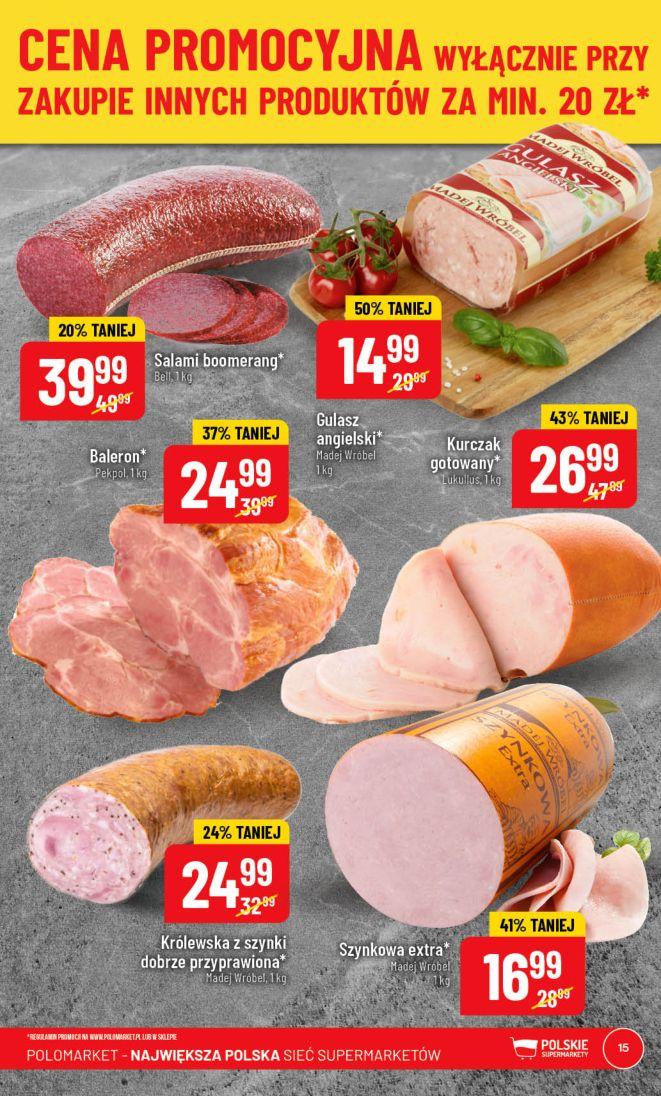 Gazetka promocyjna POLOmarket str. 15