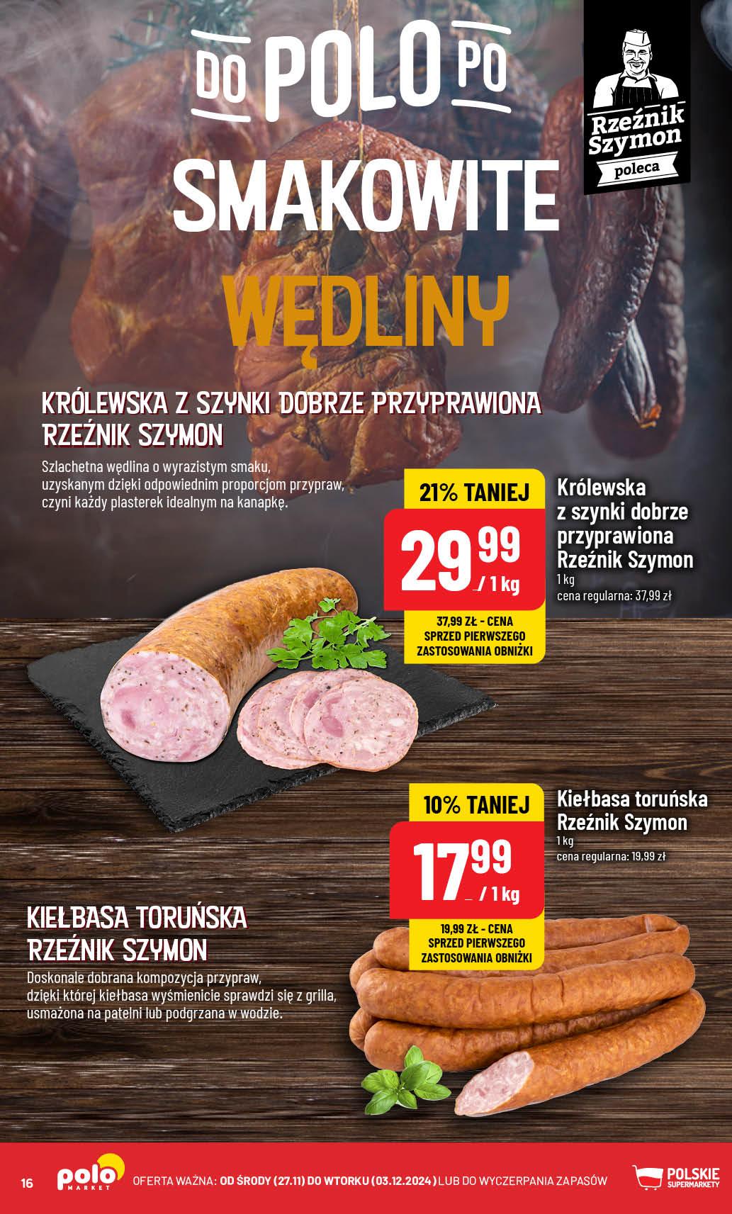Gazetka promocyjna POLOmarket str. 16