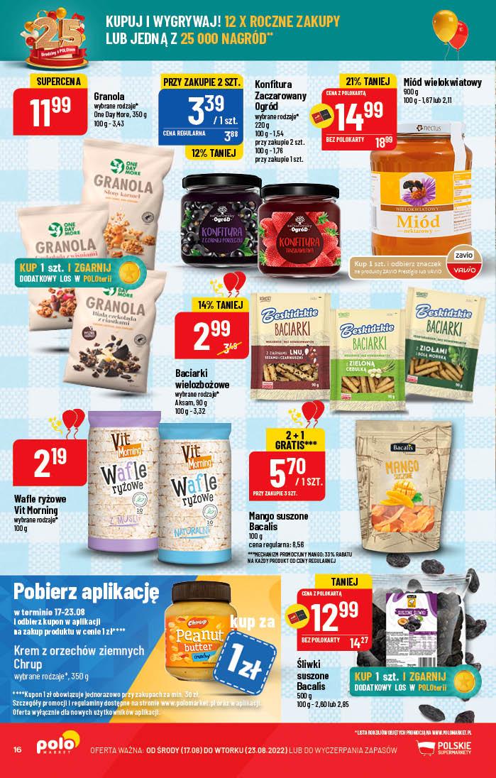 Gazetka promocyjna POLOmarket str. 16