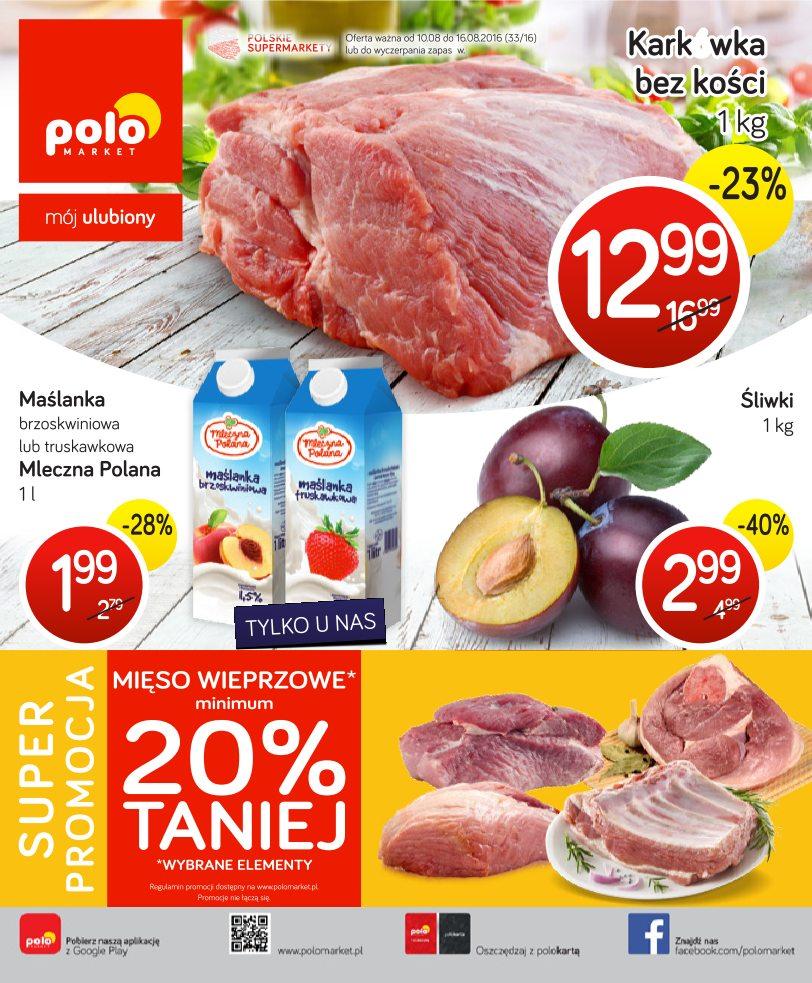Gazetka promocyjna POLOmarket str. 1