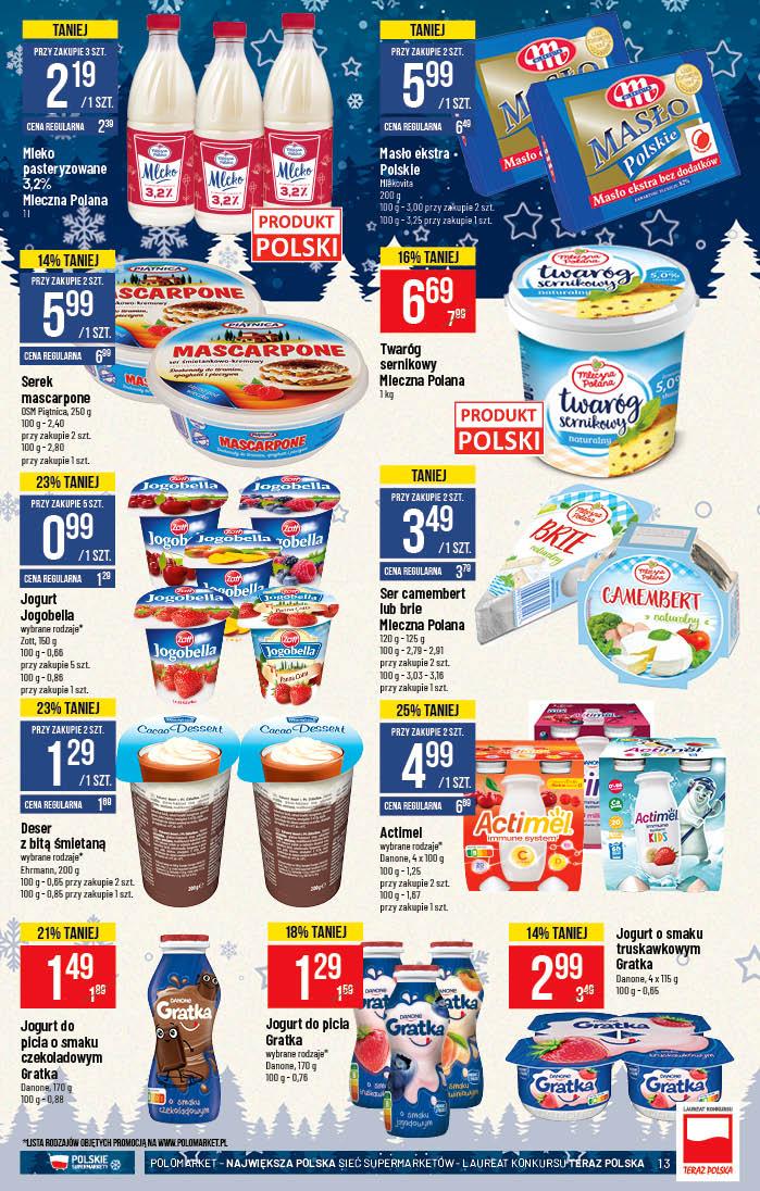 Gazetka promocyjna POLOmarket str. 13