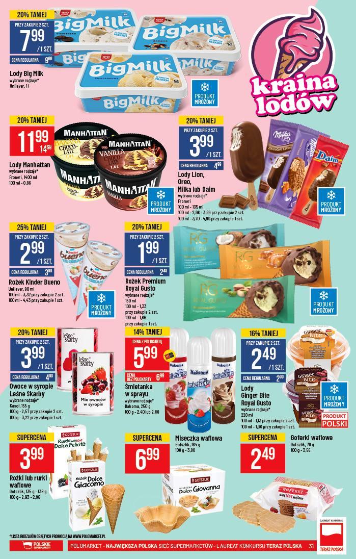 Gazetka promocyjna POLOmarket str. 31