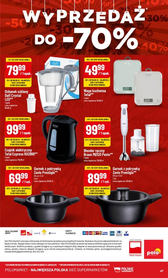 Gazetka promocyjna POLOmarket str. 47