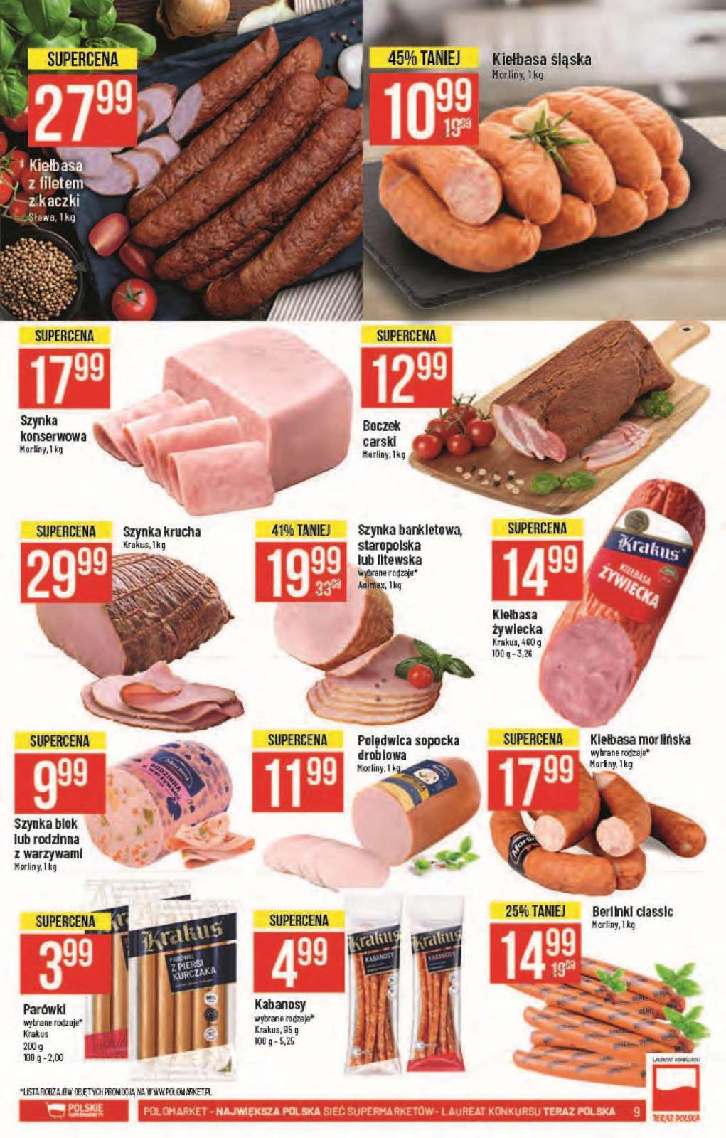Gazetka promocyjna POLOmarket str. 9