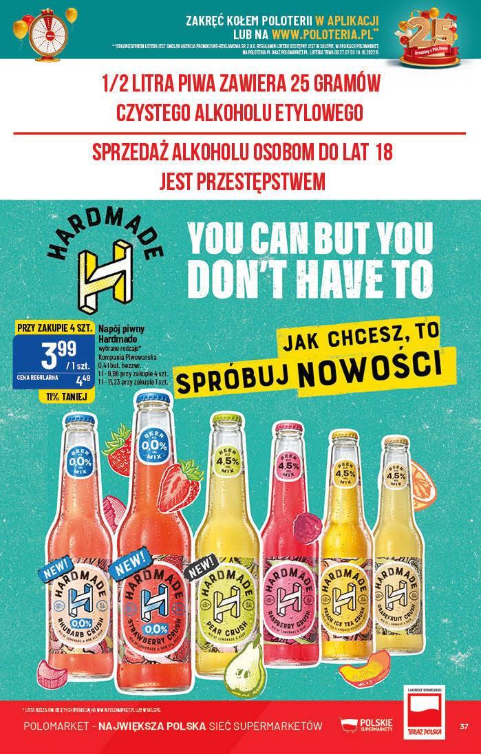 Gazetka promocyjna POLOmarket str. 37